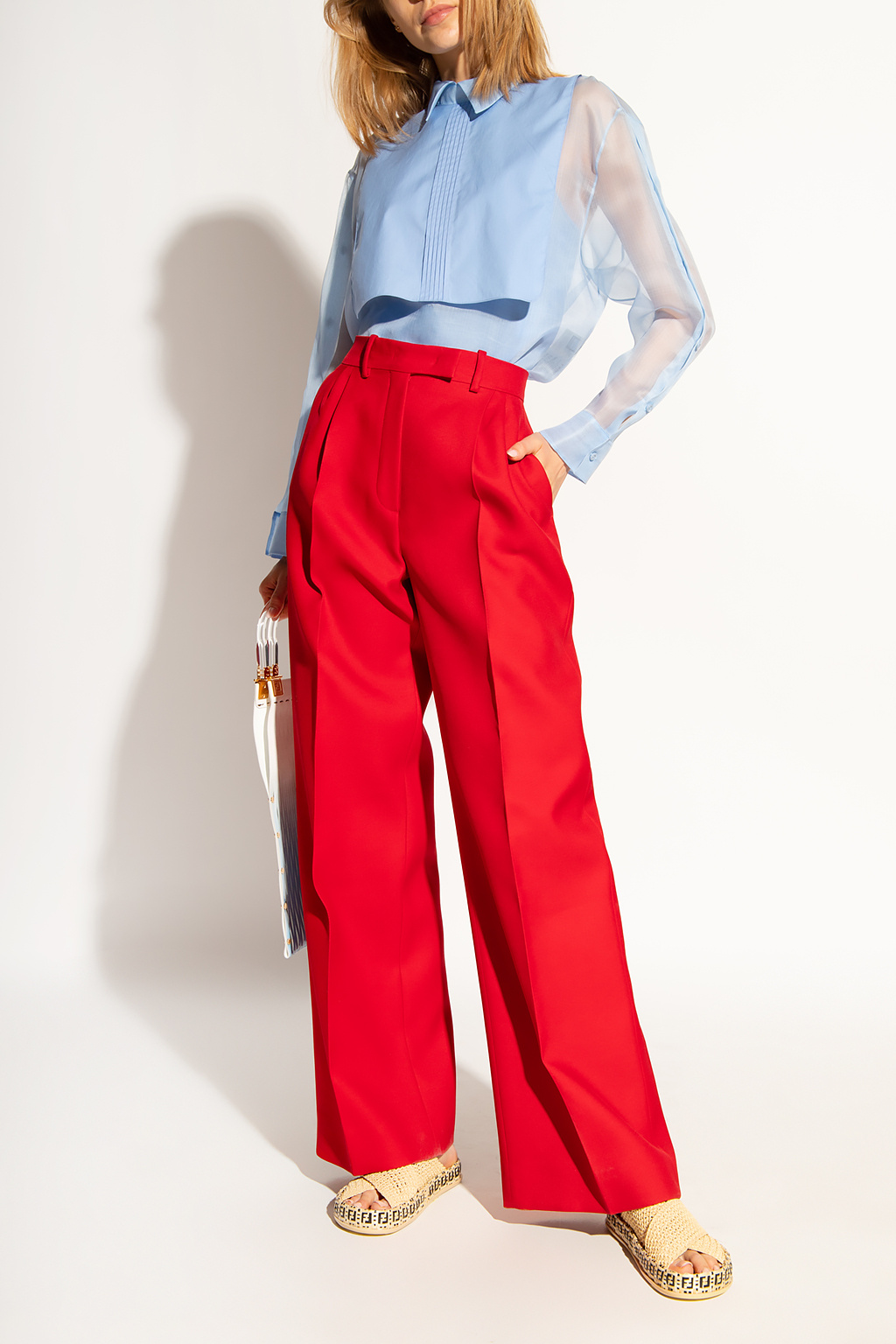 Fendi Pleat-front trousers